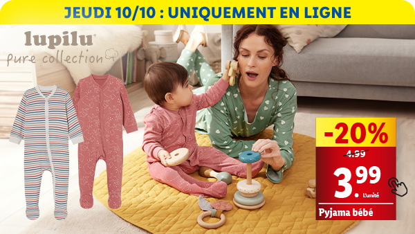 Cette semaine dans votre supermarché Lidl !