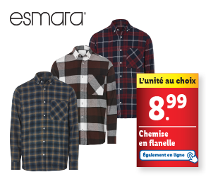 Disponible chez Lidl