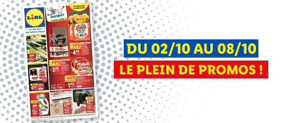 Découvrez le catalogue Lidl de la semaine