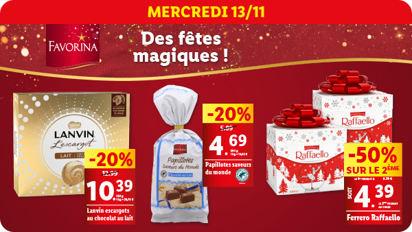 Cette semaine dans votre supermarché Lidl !