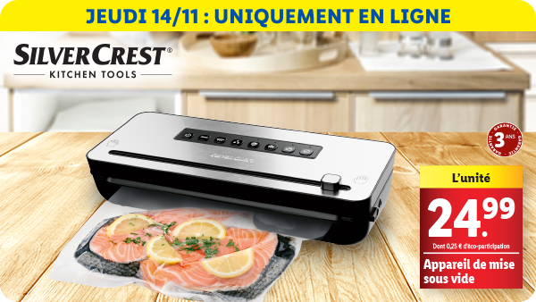 Cette semaine dans votre supermarché Lidl !