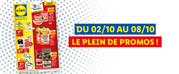 Découvrez le catalogue Lidl de la semaine