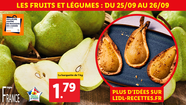 Fruits et légumes