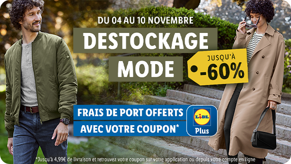 Produits disponibles dans votre supermarché Lidl