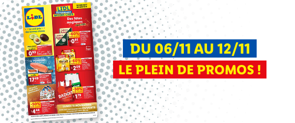 Découvrez le catalogue Lidl de la semaine