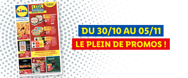 Découvrez le catalogue Lidl de la semaine