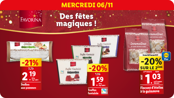 Cette semaine dans votre supermarché Lidl !