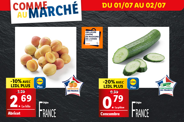 Fruits et légumes