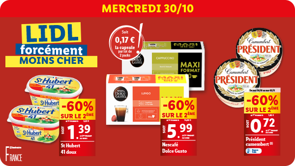 Cette semaine dans votre supermarché Lidl !
