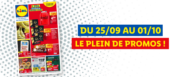 Découvrez le catalogue Lidl de la semaine