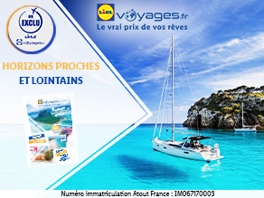 Offres exclusives brochure : Partez loin ou à quelques heures !