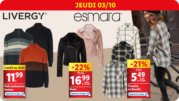 Cette semaine dans votre supermarché Lidl !