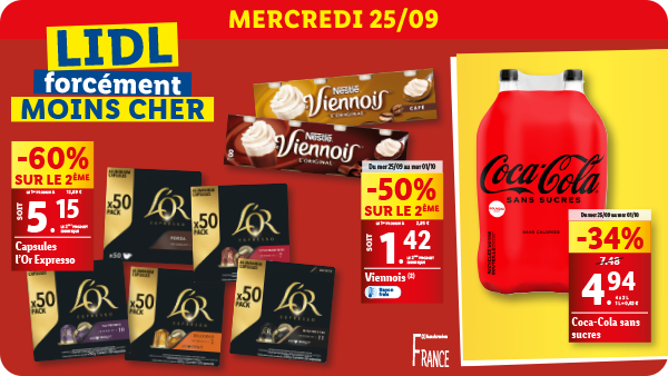 Cette semaine dans votre supermarché Lidl !