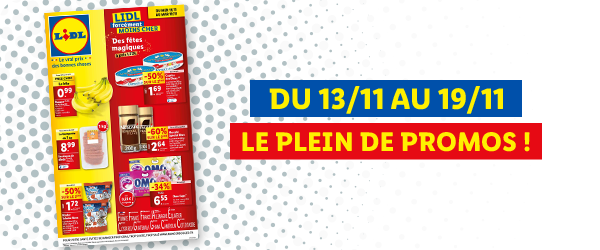 Découvrez le catalogue Lidl de la semaine