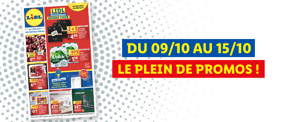 Découvrez le catalogue Lidl de la semaine