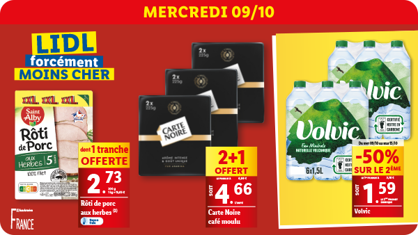 Cette semaine dans votre supermarché Lidl !