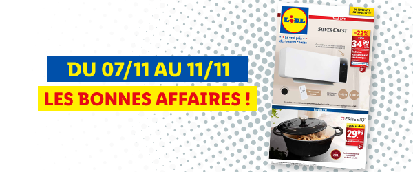 Découvrez le catalogue Lidl de la semaine