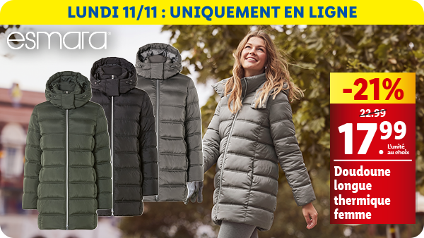 Produits disponibles dans votre supermarché Lidl