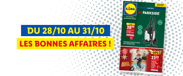 Découvrez le catalogue Lidl de la semaine