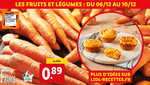 Fruits et légumes