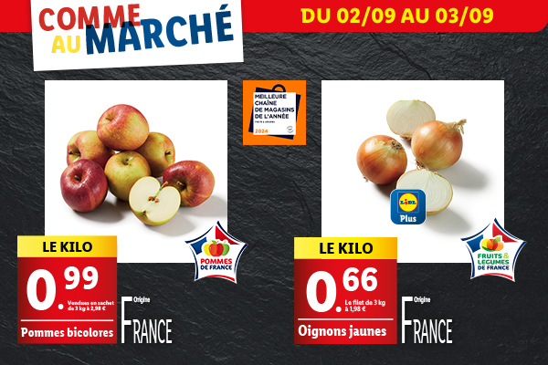 Fruits et légumes