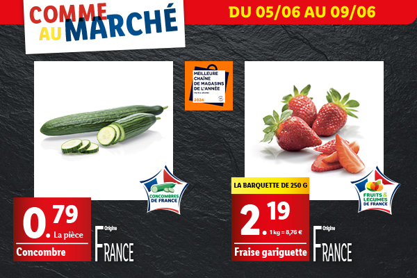 Fruits et légumes