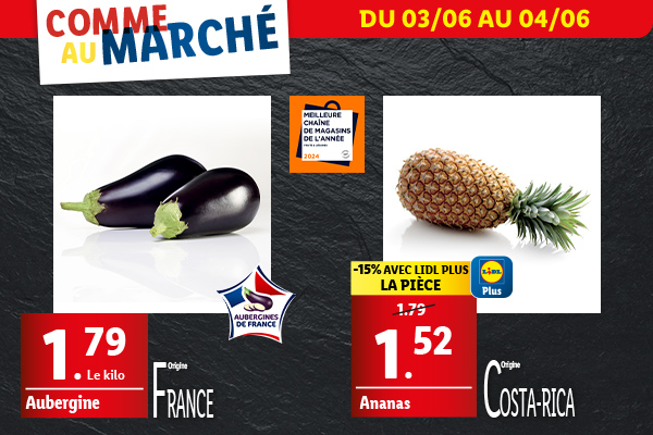Fruits et légumes