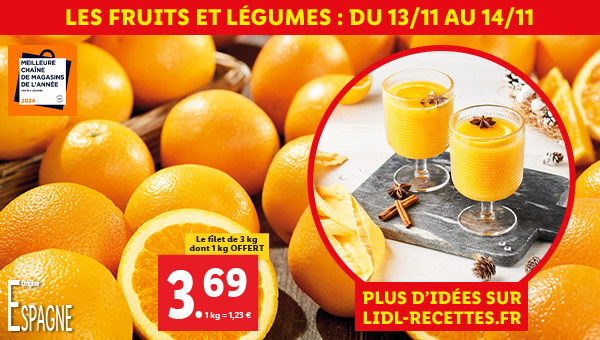 Fruits et légumes